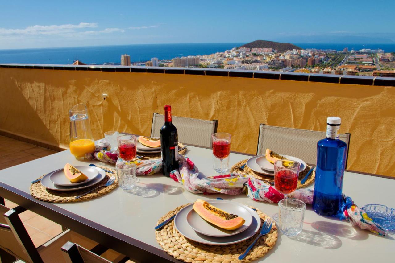 Sunset In The Heights Ocean View - Heated Pool Apartment Los Cristianos  Exterior photo